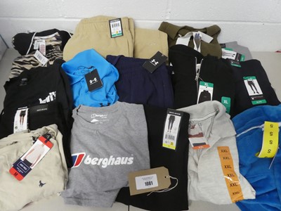 Lot Approx. 16 branded items of clothing to...