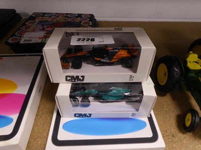 Lot 2226 - 2 boxed CMJ diecast collectors ed. Formula One...