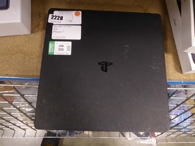 Lot 2228 - Unboxed Sony PS 4 console, 1 TB, - no cables,...