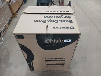 Lot 4333 - Boxed Whisker litter robot
