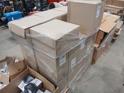 Lot 4345 - Pallet containing multiple boxed waste bins