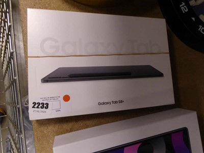 Lot 2233 - Samsung Galaxy Tab S8 boxed