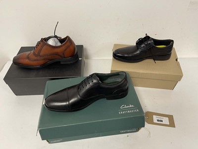 Lot 3x Boxed pairs of shoes to include Faretti...