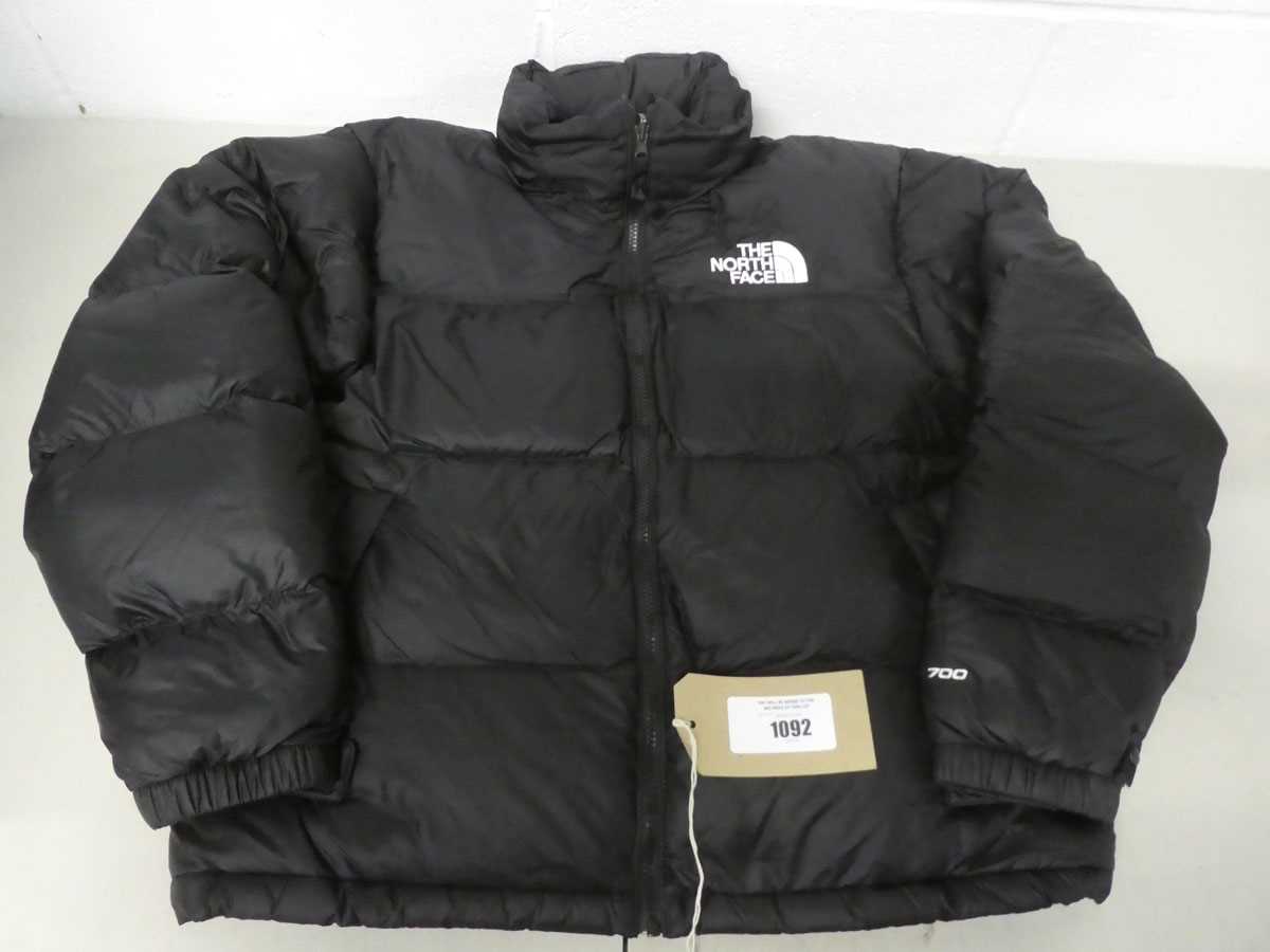 Lot The North Face '700' puffa coat in black - men'...