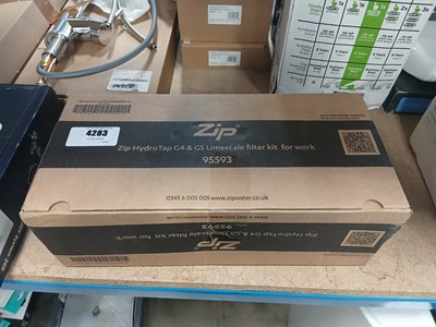 Lot 4283 - Zip hydrotap and limescale filter kit