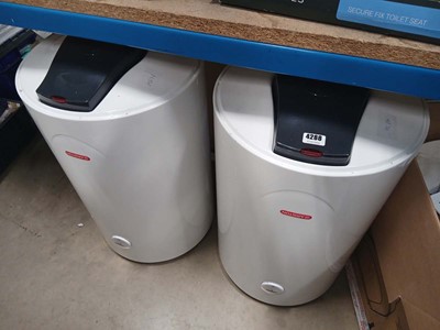 Lot 4288 - Two Ariston electric water heaters