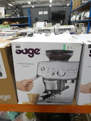 Lot 3002 - Sage Barista Express Impress coffee machine
