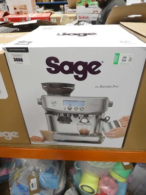 Lot 3006 - Sage Barista Pro coffee machine