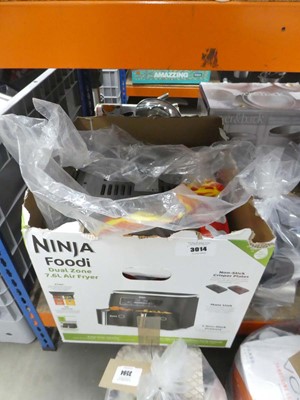 Lot 3014 - Unboxed dual basket air fryer