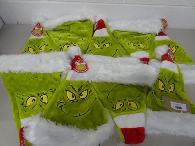 Lot Approx. 9 The Grinch Santa hats