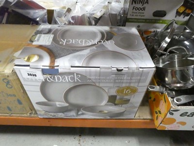 Lot 3036 - Over and Back dinnerware set