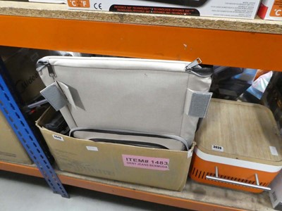 Lot 3040 - Box of self hanging/free standing caddies,...