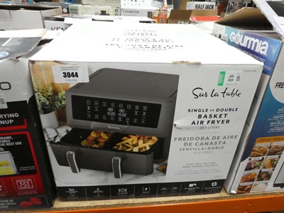 Lot 3044 - Dual basket air fryer