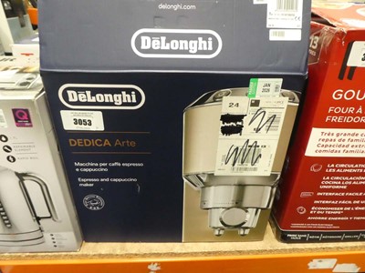 Lot 3053 - De'Longhi Dedica Arte Expresso and Cappuccino...