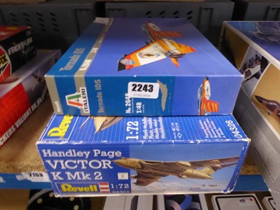 Lot 2243 - 2 boxed Aircraft kits, Tornado IDS, Handley...