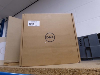 Lot 2248 - 4 boxed Dell DW19s docking stations