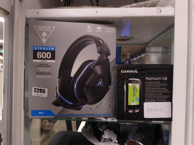 Lot 2295 - Boxed Turtle Beach wireless gaming headset and...
