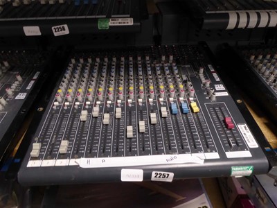 Lot 2257 - Allen and Heath ZZED 16FX mixer