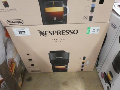 Lot 3073 - Nespresso De'Longhi coffee machine