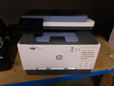 Lot 2268 - Unboxed HP Colour Laser Jet Pro MFP3302fpw...