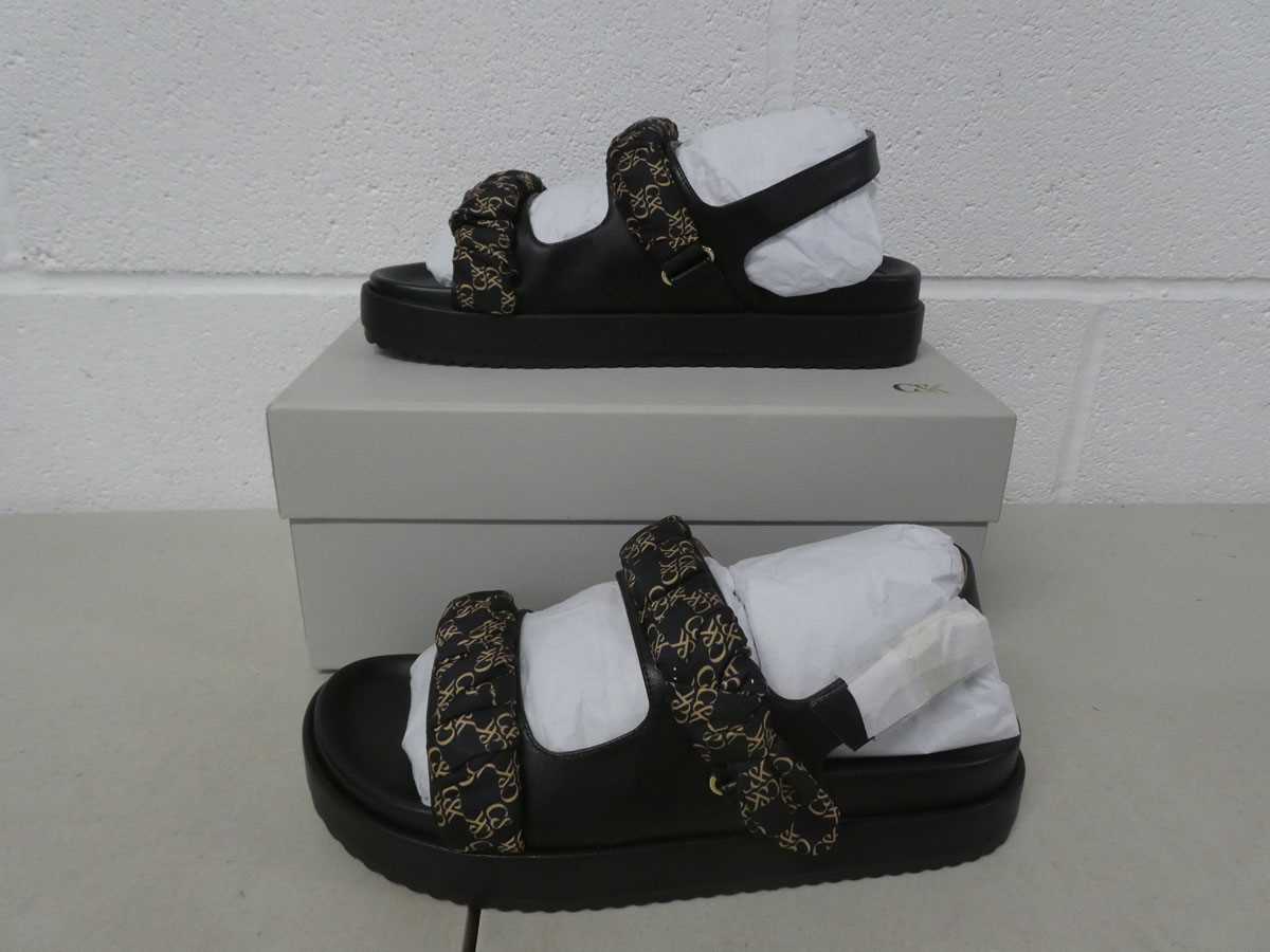 Lot Boxed pair of Charles & Keith open toe...