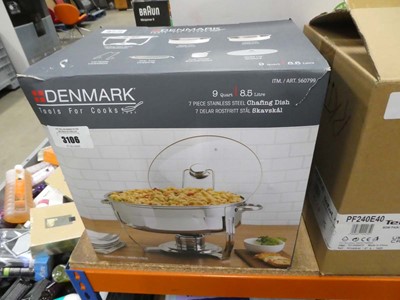 Lot 3106 - Denmark stainless steel chaffing dish