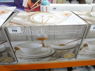 Lot 3125 - Over and Back dinnerware set