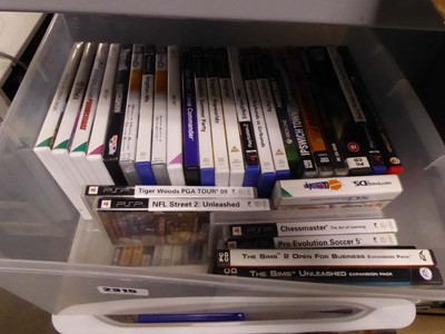 Lot 2315 - Two boxes containing various games for PS2,...