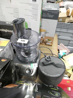 Lot 3135 - Kenwood processor with attachments