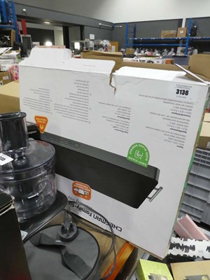 Lot 3136 - Chefman XL warming tray