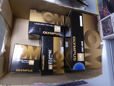 Lot 2344 - Olympus OM 1 camera and lens