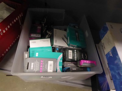 Lot 2327 - Box containing UBC and other cables