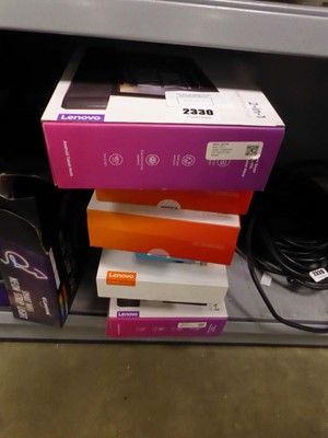 Lot 2330 - Seven Lenovo tablets for spares and repairs