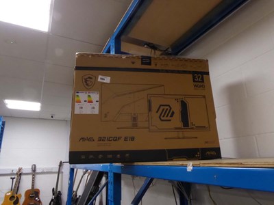Lot 2381 - Boxed MSI Mag 321CQFE18 gaming monitor