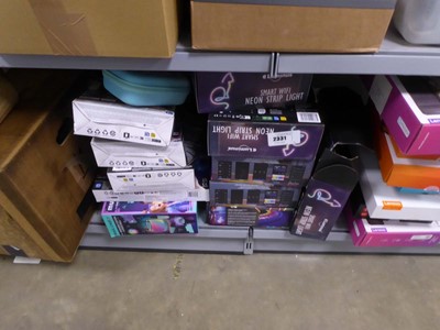 Lot 2331 - Selection of strip lights and music creators