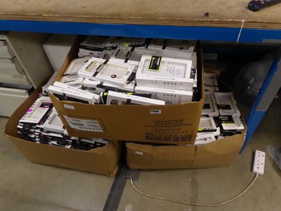 Lot 2388 - 3 boxes containing phone cases