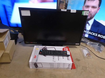 Lot 2392 - Technika 22in TV 22B21BFHD with remote and...