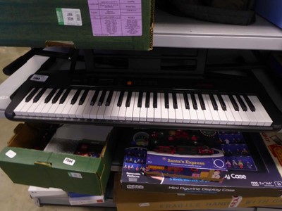 Lot 2363 - Cassio Tone keyboard with stand