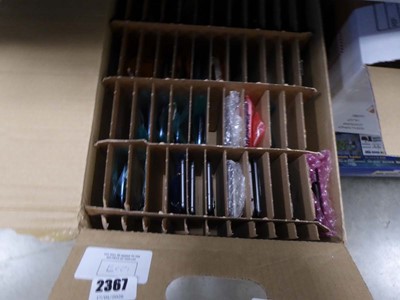 Lot 2367 - Box containing mobiles for spares and repairs