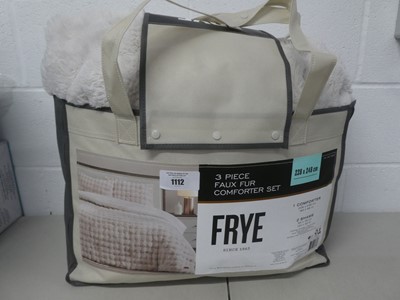 Lot Frye 3 piece comforter set - 228x248cm