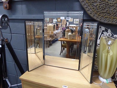 Lot 5302 - 3 panel dressing table mirror