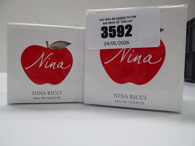 Lot 2 x Nina Ricci 'Nina' eau de toilette 50ml & 30ml