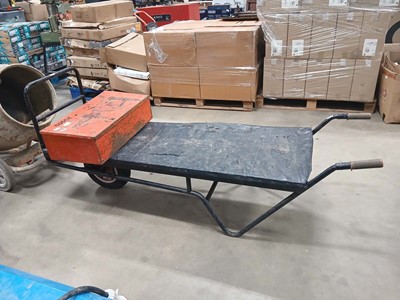 Lot 4358 - Steel framed utility cart