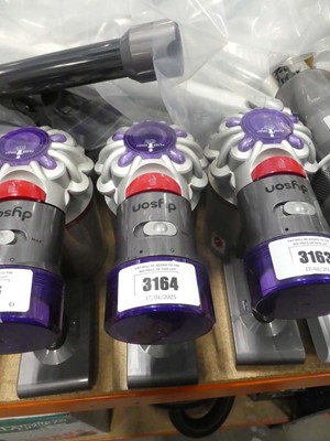 Lot 3164 - Handheld Dyson V8 vacuum cleaner, with battery,...