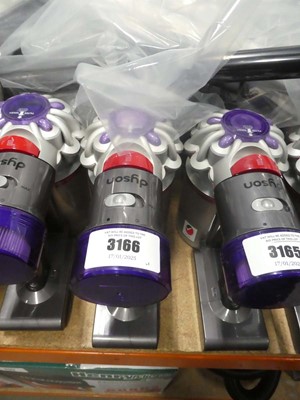 Lot 3166 - Handheld Dyson V8 vacuum cleaner, with battery...