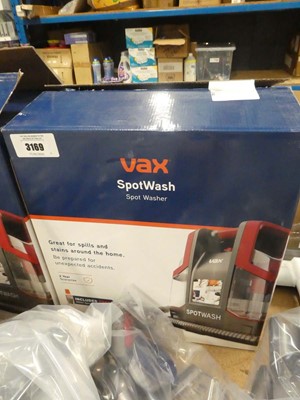 Lot 3169 - Vax Spot Wash spot cleaner