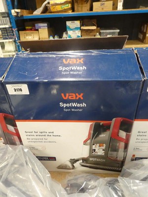 Lot 3170 - Vax Spot Wash spot cleaner