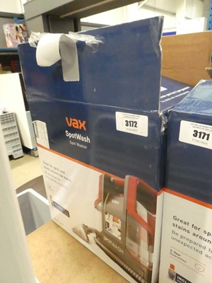 Lot 3172 - Vax Spot Wash spot cleaner