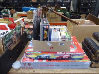 Lot 5322 - Qty of Scalextric sets and other models