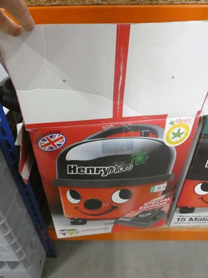 Lot 3175 - Henry Micro vacuum cleaner, with box